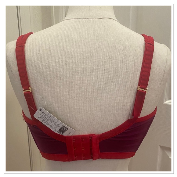 Natori Yogi Seamless Convertible U-Back 2 Racerback Contour Underwire Sports Bra - Picture 4 of 4